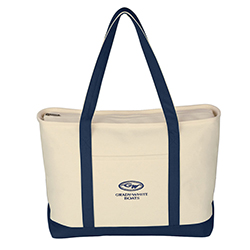 Heavy Cotton Canvas Boat Tote Bag